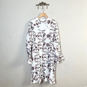 Ivy City Co Jaylynn Dress White Floral Embroidered Cutout Plus Size 24W NEW